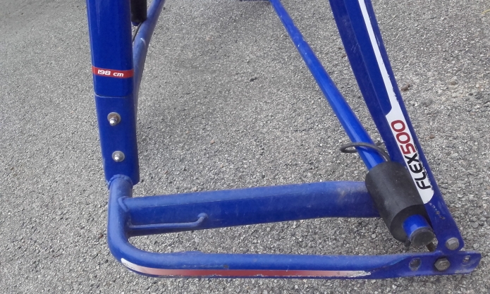 Brancard-DROITE-Finn-Tack-198cm-Bleu