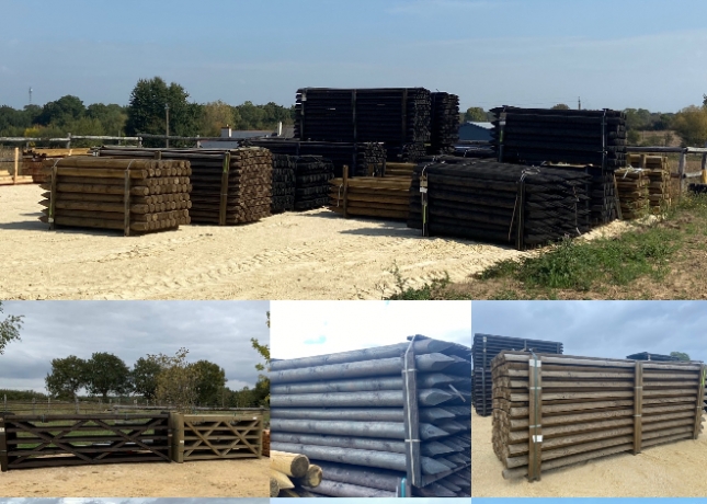 Clotures-Bois--poteaux-demi-ronds-barrieres-bois-3
