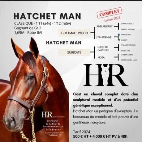Saillie-HATCHET-MAN